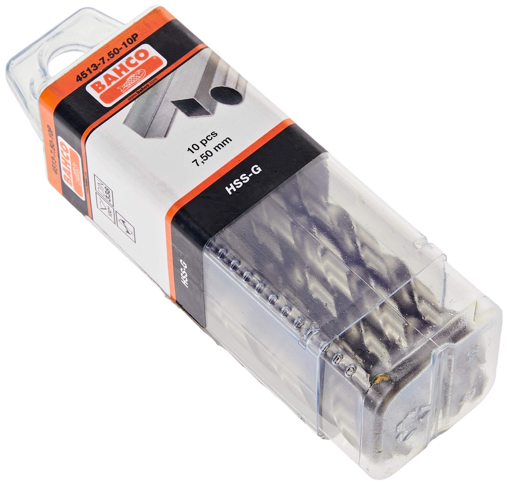 Hss-G 7.50 Broca Caja Plás 10P