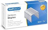 Rapesco S24602Z3 24/6mm Staples Pack of 5000 Galvanised Type 16