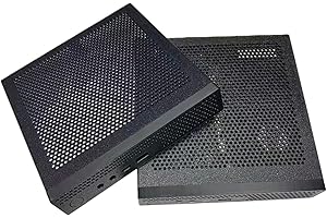 for Lenovo M720Q M920Q M920X M75Q P330 DIY Cooling Holes Chassis Cover Computer Case Mini Cover Cooling Dissipation Plastic