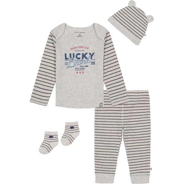 Lucky Brand Jungen 2-teiliges Strick-Set – Weich & Stylisch