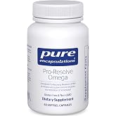 Pure Encapsulations Pro-Resolve Omega, 60 Softgel Capsules | Omega-3 Fatty Acids for Cardiovascular Health*, Supports Immune Homeostasis and Cytokine Balance*
