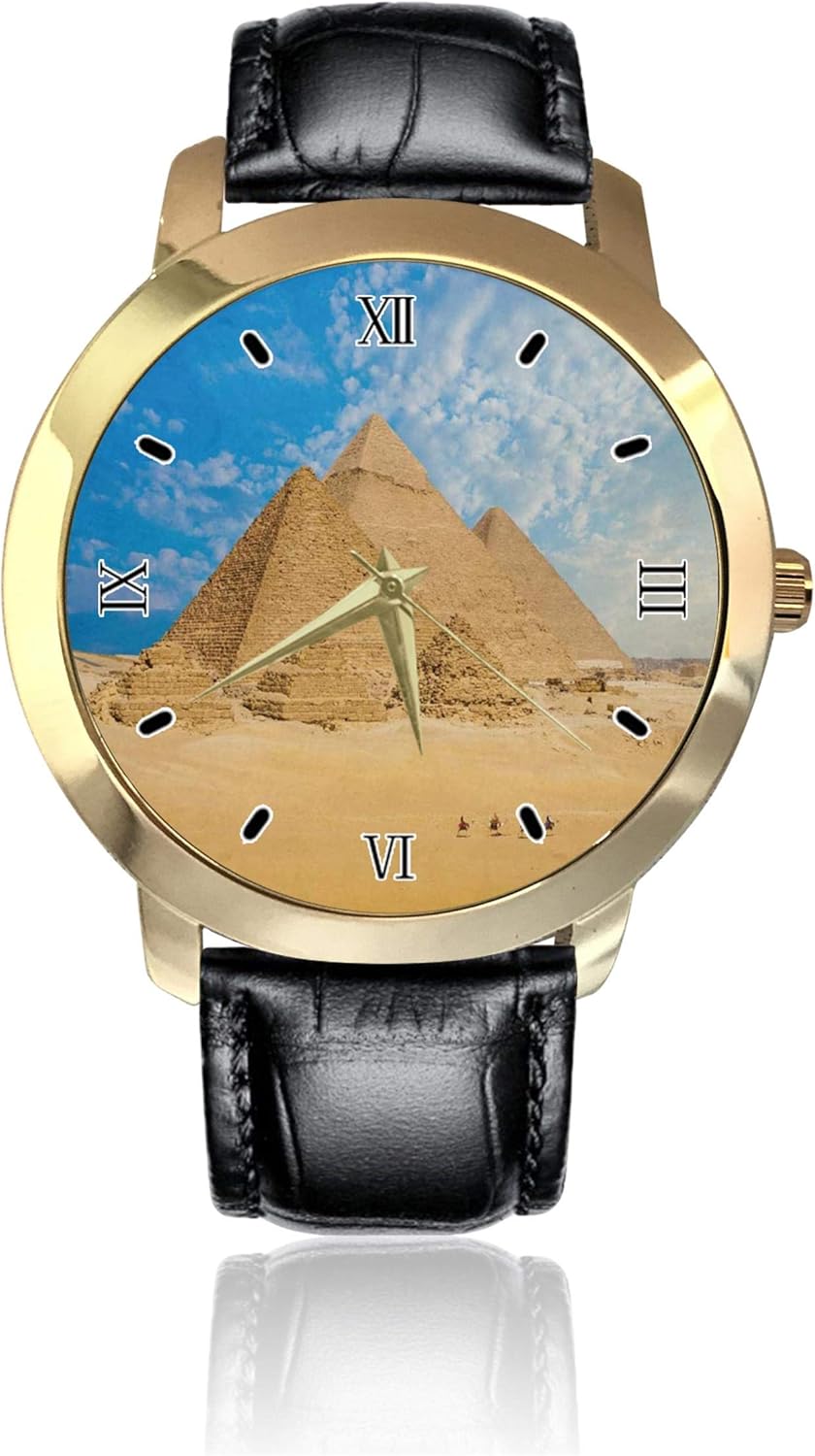 Egypt Pyramids Personalized Fashion Classic Analog Quartz Wrist Watch