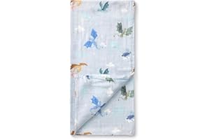 Loulou Lollipop Muslin Swaddle Blanket – Soft Tanboocel Baby Wrap for Newborns & Infants – Large, Breathable, Eco-Friendly, D