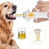 YIBIKEHO Pet Liquid Feeding Kit Pet Feeding Syringe Soft Tip, Cat Dog Syringe Bottles for Pet Feeding,Pet Medical Feeding Dis