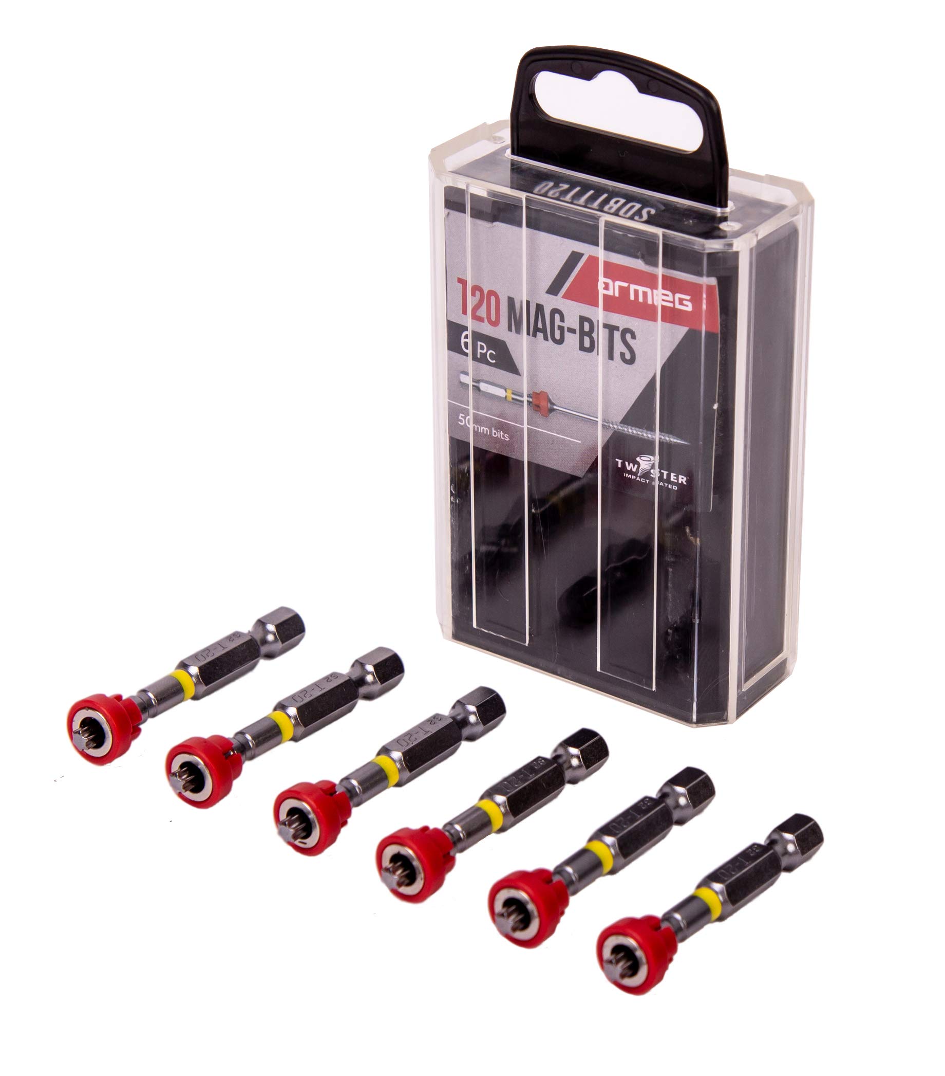 Armeg 6 Piece T20 Magnetic Collar Tic Tac Box
