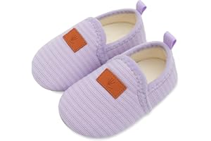 Lisdwde Kids Winter Indoor Household Shoes Toddler Boys Girls House Slippers Warm Socks for Baby