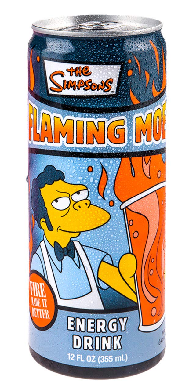 Amazon.com: Simpsons Flaming Moe Energy Drink: Health & Personal Care