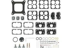 KOLASINA 37-485 Carburetor Rebuild Kit Fit for Holley 4 Barrel Gasoline Double Pumper Carburetors (Models 4150, 600, 650, 700, 750, 800, 850 CFM)
