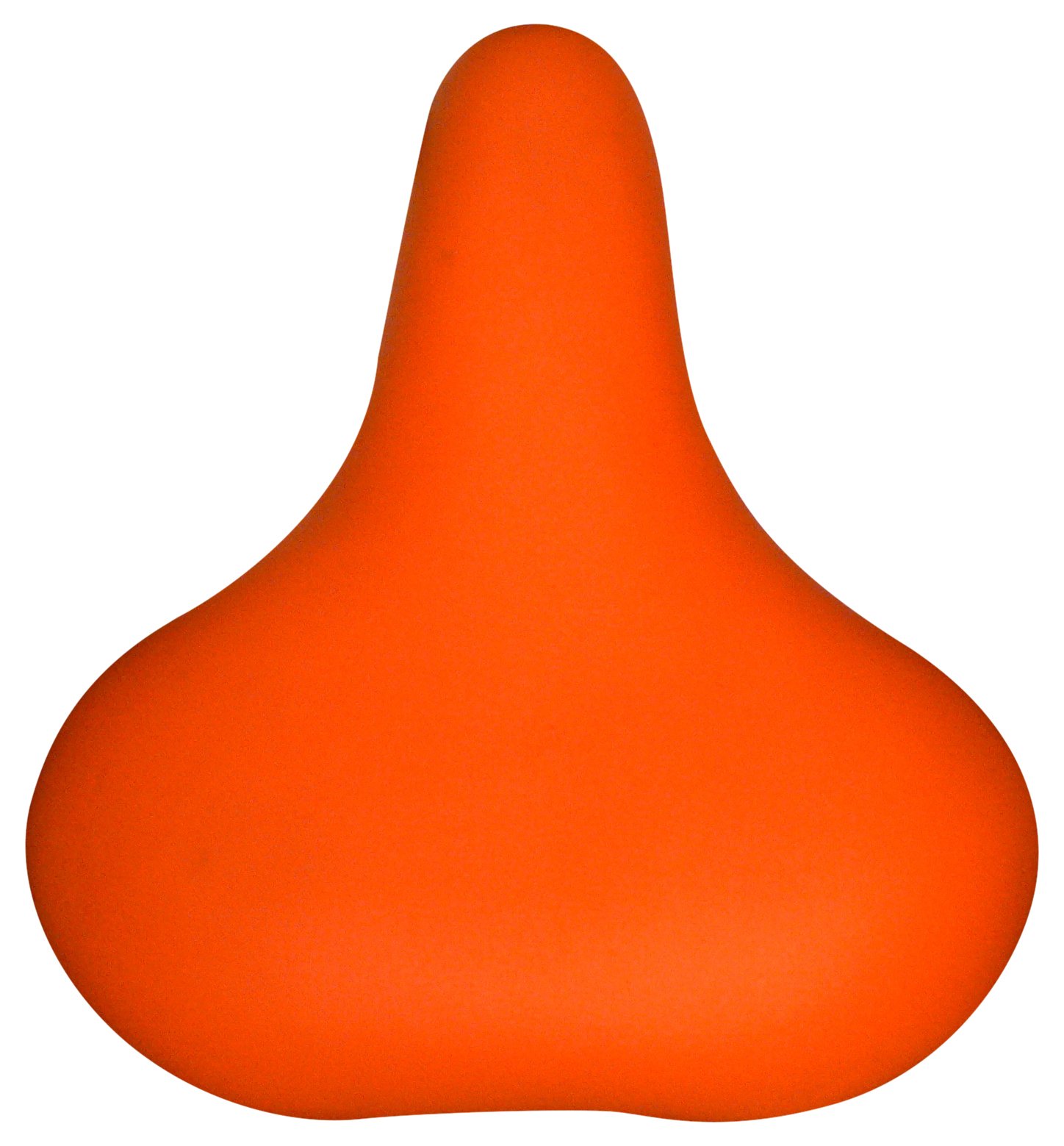 Dutch Perfect Unisex Adult 300 ORASAD Coloured Bicycle Saddle - Orange, Medium