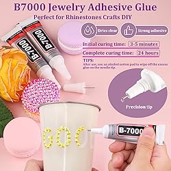 Resin Jelly Rhinestones for Crafting with B7000