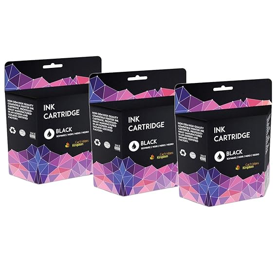 3 Schwarz Druckerpatronen kompatibel für Brother LC-123 DCP-J152W DCP-J4110DW MFC-J470DW MFC-J650DW MFC-J870DW MFC-J4410DW MF