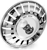 Tomario Upgraded Stainless Steel Sink Plug Strainer 78mm UK Kitchen Drain