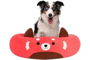 Squishmallows Original 24-Inch Cici The Red Panda Pet Bed - Medium-Sized Ultrasoft Official Plush Pet Bed for Dogs and Cats