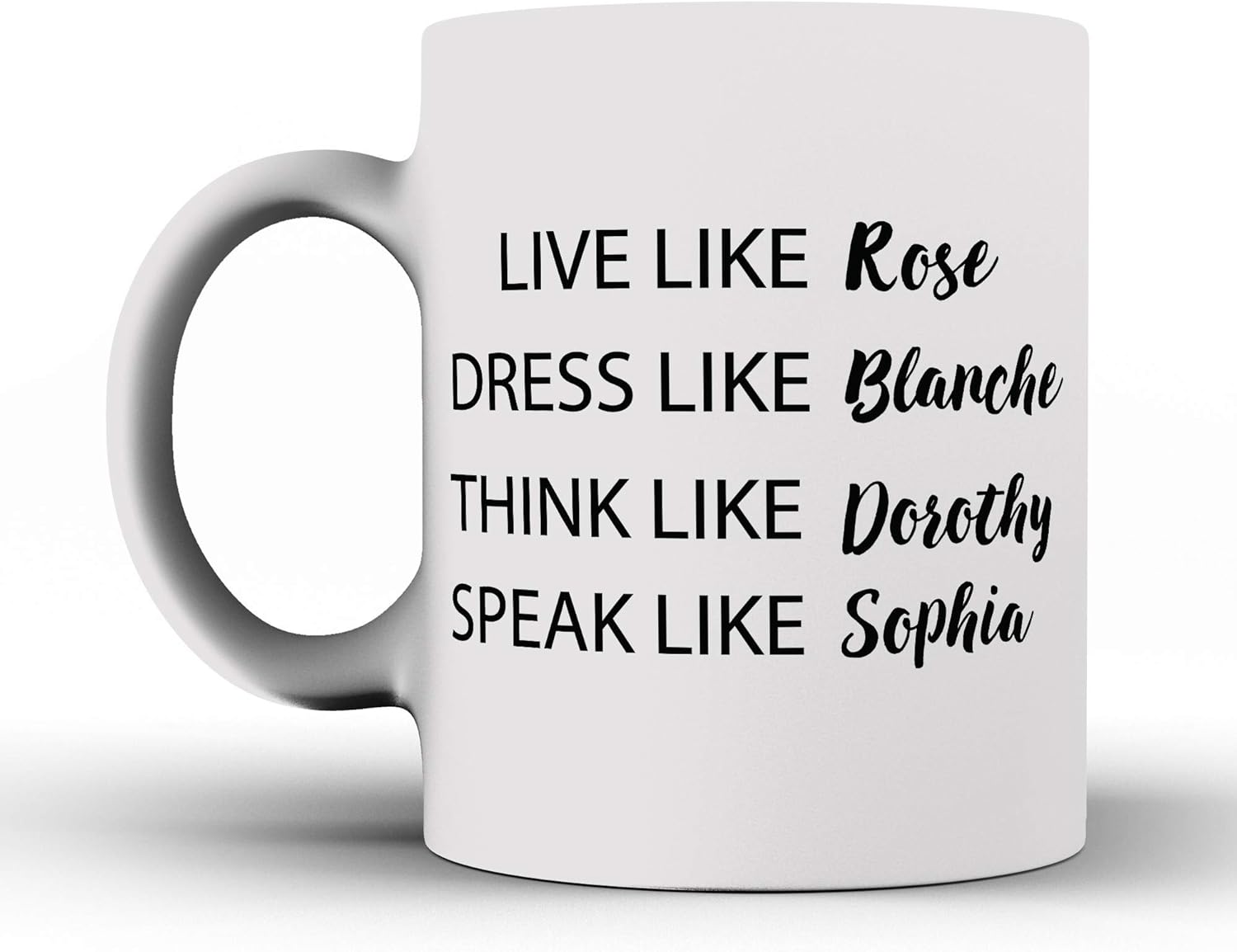 golden girls coffee cup