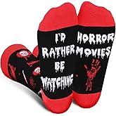 Funny Halloween Socks for Men Women Teen Boys- Fun Novelty Crazy Dress Crew Cool Socks - Halloween Gifts Costumes