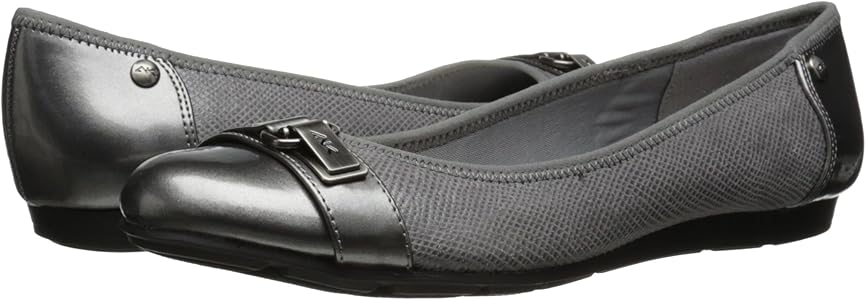 anne klein sport women's able fabric ballet flat