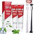 SP-8 Ultra Whitening Toothpaste,SP 8 Probiotic Toothpaste,Sp8 Probiotic Brightening Toothpaste,Sp-8 Toothpaste,Daily Care Toothpaste,Super Deep Clean & Super Fresh Breath(2Pcs + 2* Toothbrush)