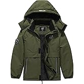 BYLESIN Kid's Waterproof Ski Jacket Warm Winter Coat Boys Snowboarding Jackets Outdoor