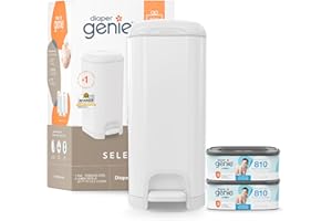 DIAPER GENIE DG Select Pail Gift Set with 2 Jumbo Refill (810CT) US 1/CS