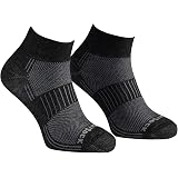 Wrightsock Calze Running Coolmesh II Crew – Nero, Taglia XL, Traspiranti E Ad Asciugatura Rapida