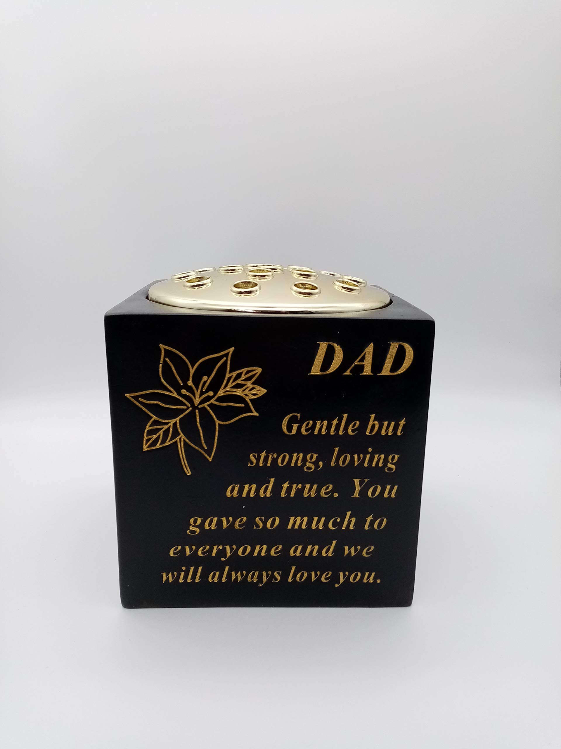 David Fischhoff Dad memorial Grave Flower pot