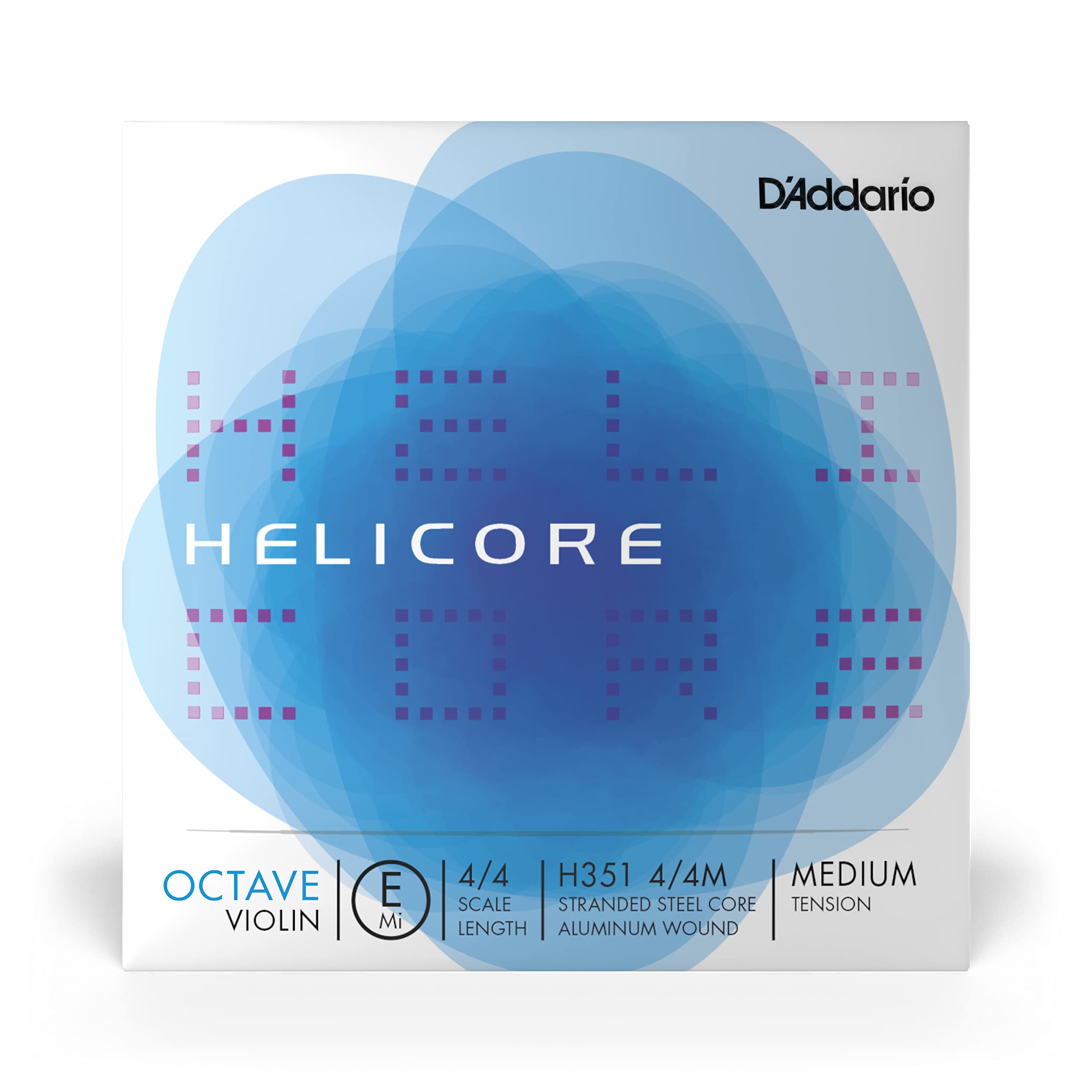 D'Addario H351 4/4M 4/4 Scale Medium Tension Helicore Octave Violin Single E String