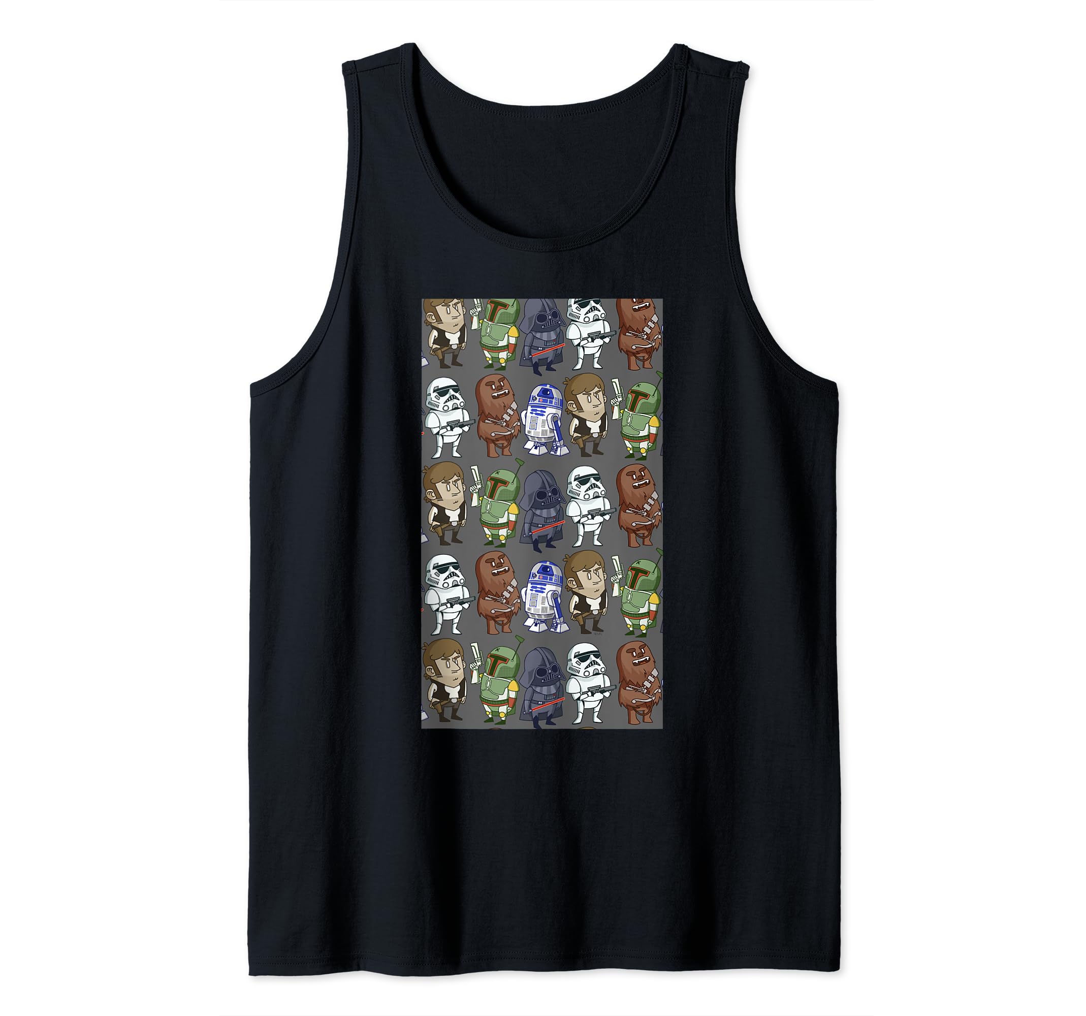 Star Wars Character Doodles Tank Top