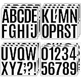 18 Sheets Self Adhesive Vinyl Letters Numbers
