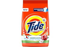 Tide Plus with Extra Power Jasmine and Rose Detergent Washing Powder - 1 kg