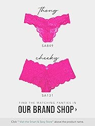 Smart & Sexy womens Signature Lace Unlined