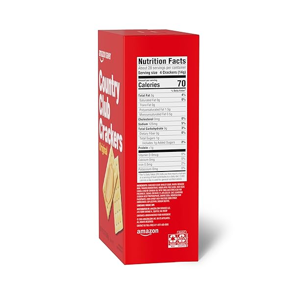 AMAZON SAVER, ORIGINAL COUNTRY CLUB CRACKERS, 13.7 OZ