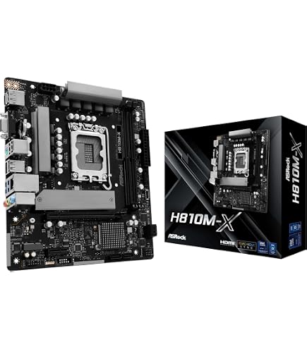 Amazon.com: ASRock B860M-X Gen5 WiFi LGA1851 Micro-ATX Motherboard