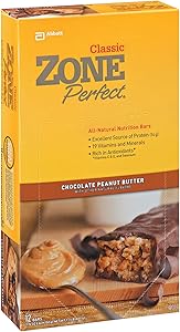 ZonePerfect Classic Protein Bars, Chocolate Peanut Butter, 36 Count