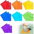 140 Pieces Multicolor Rainbow Cocktail Disposable Beverage Napkins Soft and Absorbent Paper Napkins for Dinner, Party, Weddin
