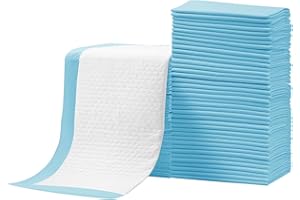 ZDOLMY Baby Disposable Changing Pad, 100Pack Soft Waterproof Mat, Portable Diaper Changing Table & Mat, Leak-Proof Breathable Underpads Mattress Play Pad Sheet Protector(13'' 18'')