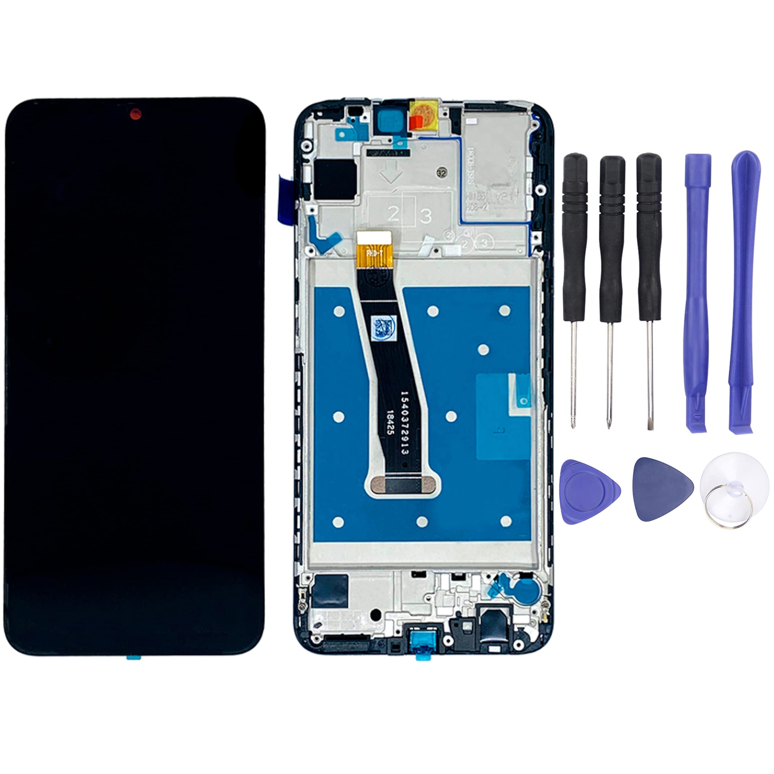 S&LEnterprise for Huawei P Smart 2019 POT-LX1 POT-LX2J POT-LX3 LCD Display Touch Screen Digitizer Replacement 6.21" With Frame & Tool Kit