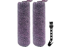 GENERIC Brush Roller Replacement Parts for Shark Steam Pickup WW200, WW201, WW205 WW201Q Vacuum Cleaner Parts Accessories, 2 Brush Roller for + 1 Cleaning Brush