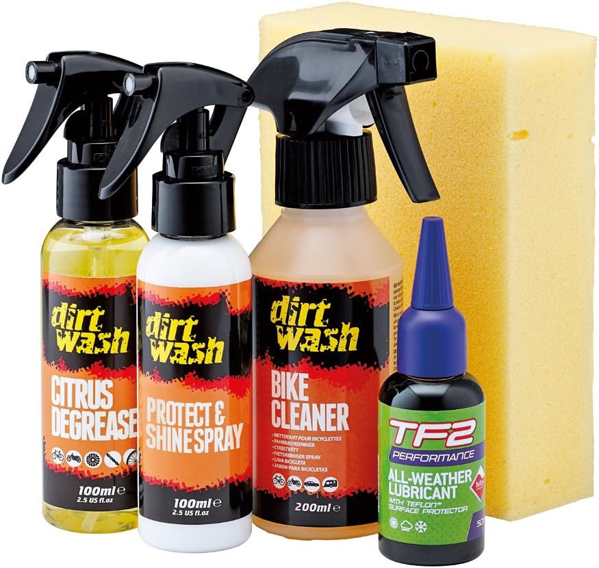Weldtite TF2 Dirt Wash Starter Gift Pack. Bike/Bicycle Cleaning and Lube Set.