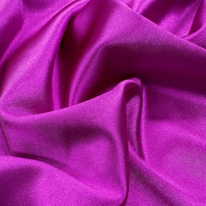 Ice Fabrics 4 Way Stretch Silky Spandex Satin