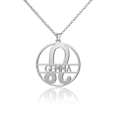 Personalized Leo Script Key Coin Necklace in Kuwait Ubuy