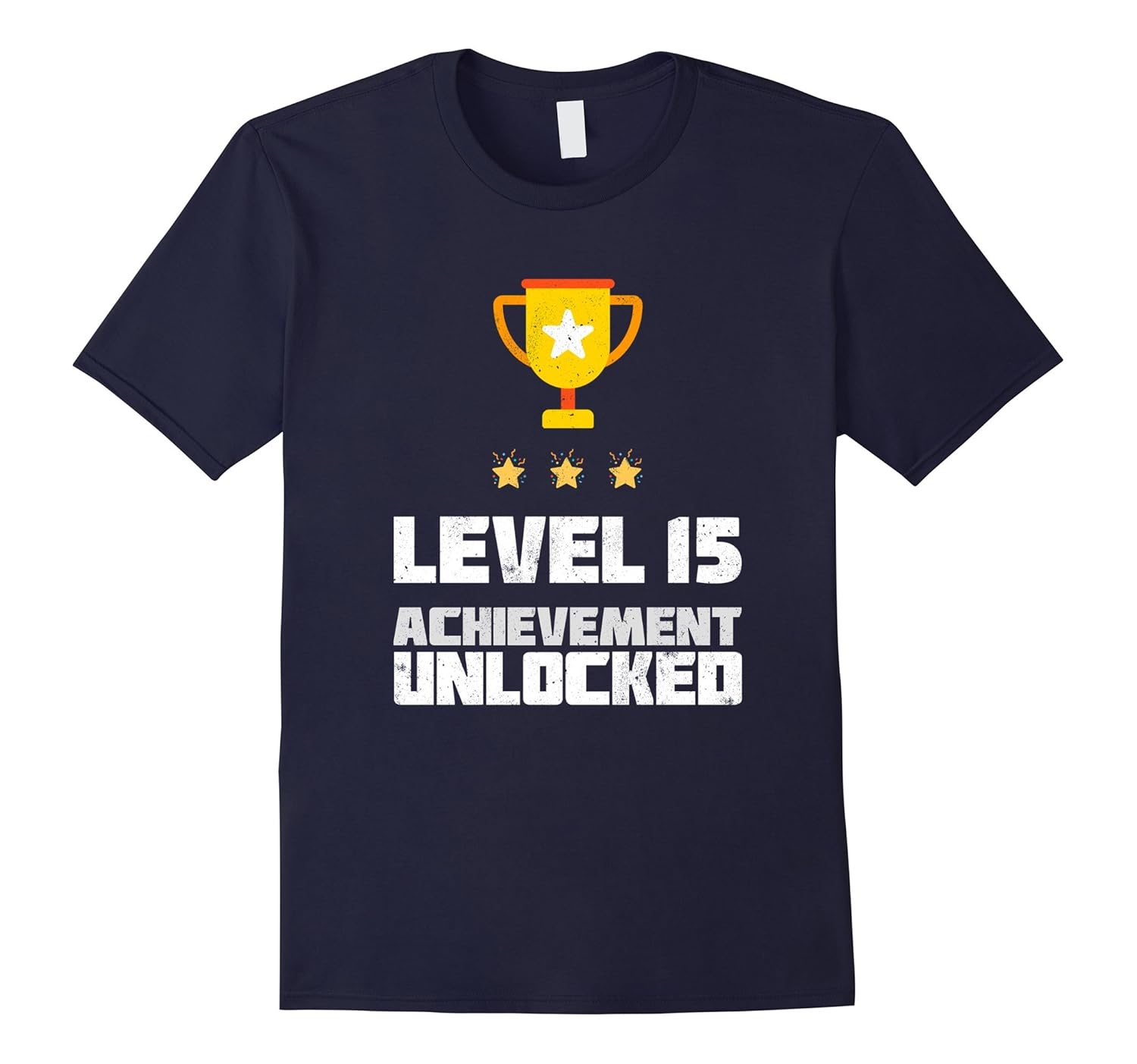 15 Year Old Birthday Gift Shirt Gamer Level 15 Unlocked-Rose