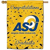 Angelo State Rams College Graduation Gift Banner Flag