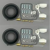 2Pack Carburetor Rebuild Kit for Honda Shadow ACE 750 VT750C 1998-2003 | Carb Repair Main Jet #105 #110 Pilot Jet #40