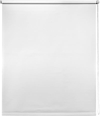 New Edge Blinds White Thermal Blackout Roller Blind 115cm x 165cm