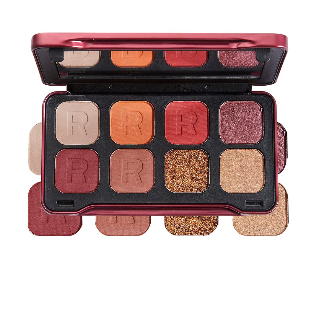 Revolution Beauty London, Forever Flawless Dynamic, Eyeshadow Palette, Dynasty, 8 Shades, 8g