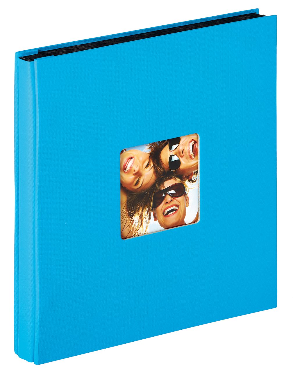 walther design Photo Album Ocean Blue 400 Photos 10x15 cm Stock Album with Cover Punching, Fun EA-110-U