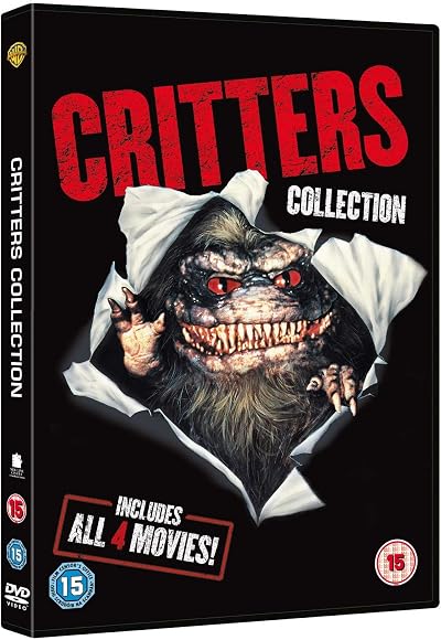 WB Critters Collection 4 Film DVD 2019 Movie Box Set Horror Sci-Fi