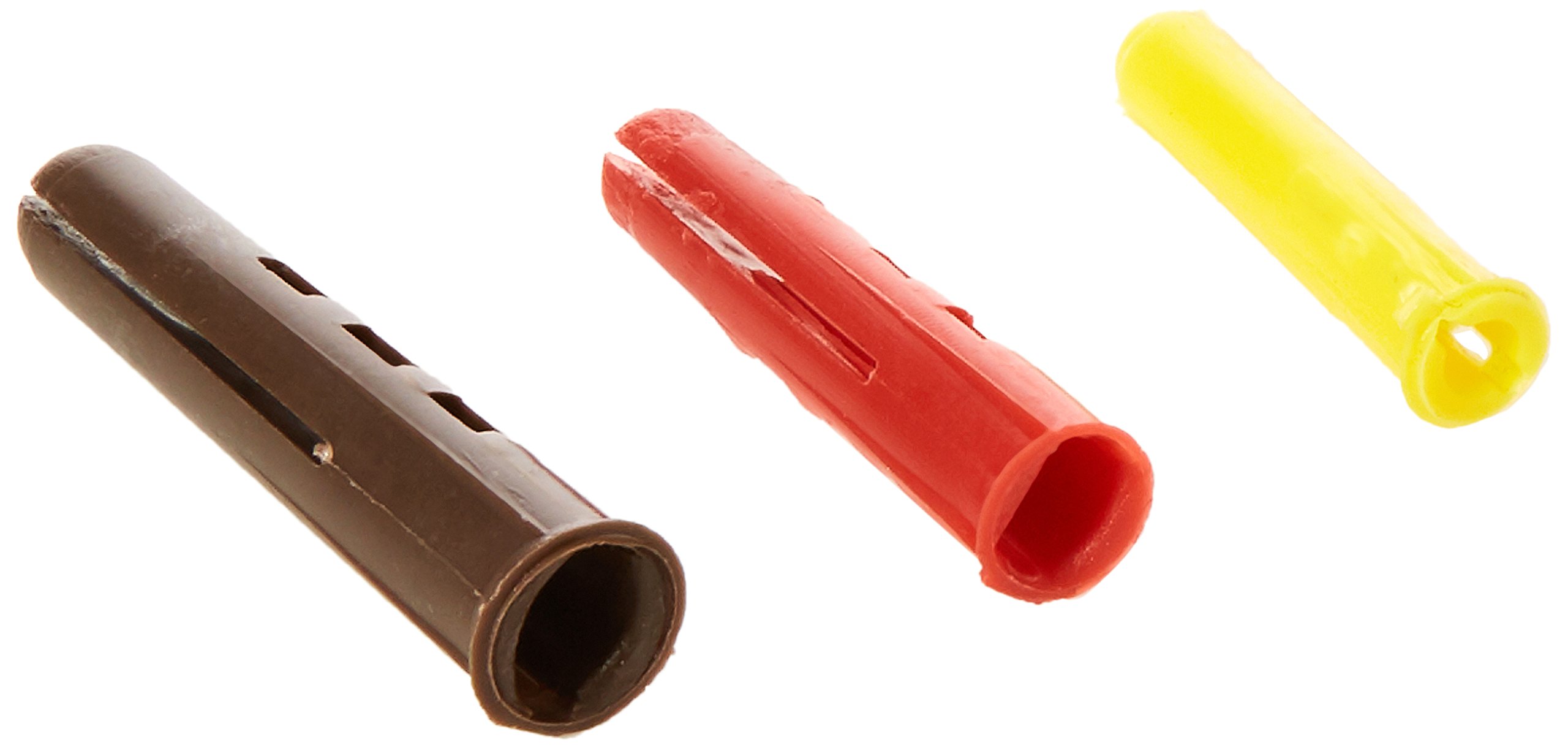 Merriway BH06532 (250 Pcs) Workshop Assortment of Wall Plugs - Pack of 250 Pieces