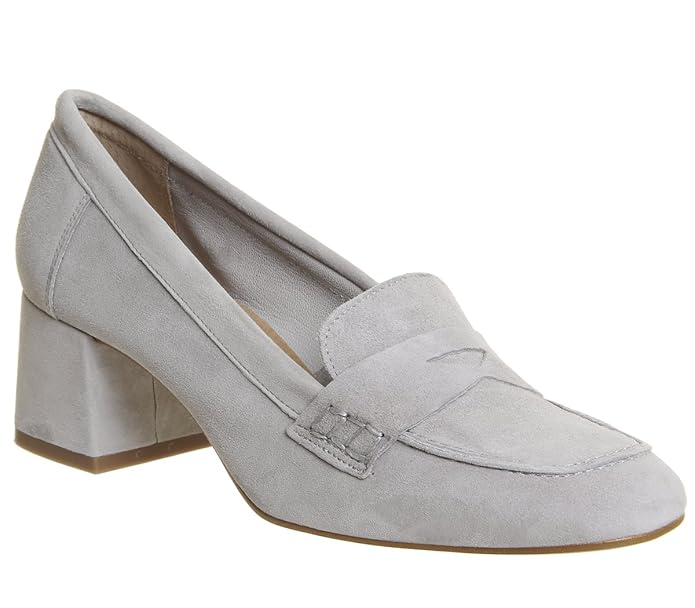 block heel loafers uk