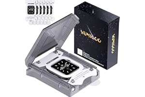Wumigoo 6 pack for Apple Watch Series 10 Screen Protector 46mm HD Ultra-thin Soft EPU Film [Not Glass] for iWatch 46mm [Easy to Install] Self-Healing Anti Scratch 0 Bubble HD Touch Sensitive